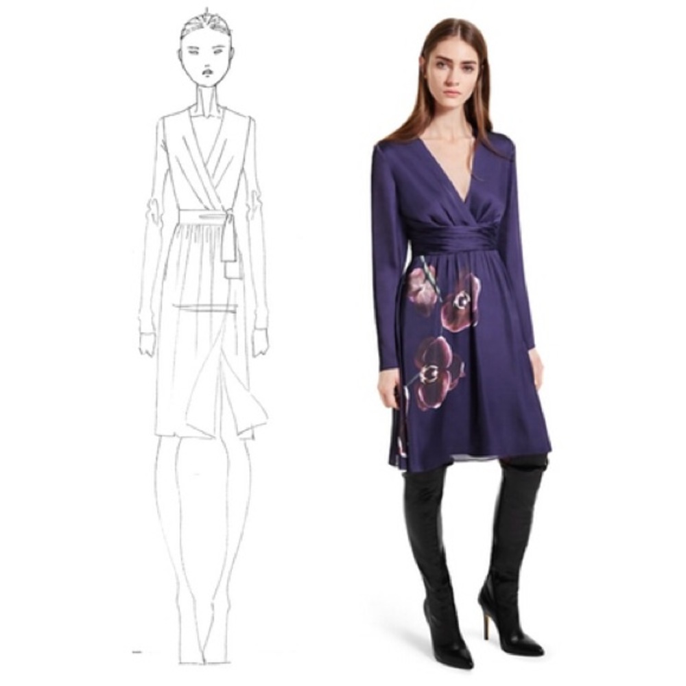 Altuzarra for Target Satin Orchid Dress